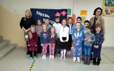 XIX Gminny Konkurs Recytatorski w Publicznej Szkole Podstawowej w Cerekwi