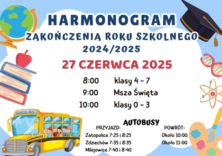 Uroczyste Zakończenie Roku Szkolnego 2024/2025