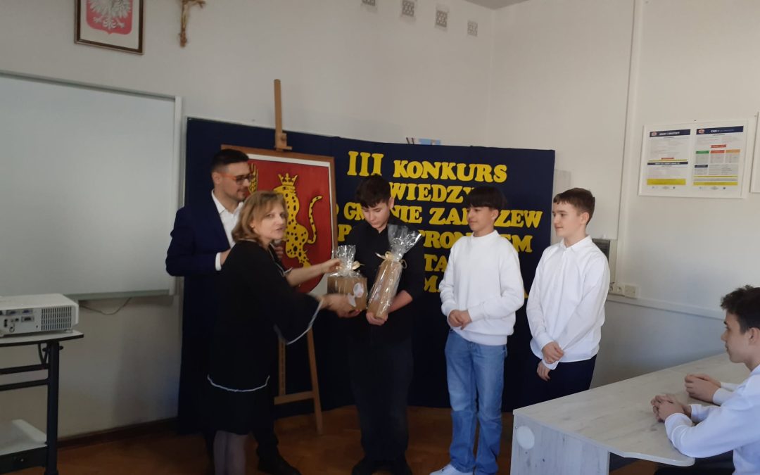 III Gminny Konkurs Wiedzy o&nbsp;Gminie Zakrzew