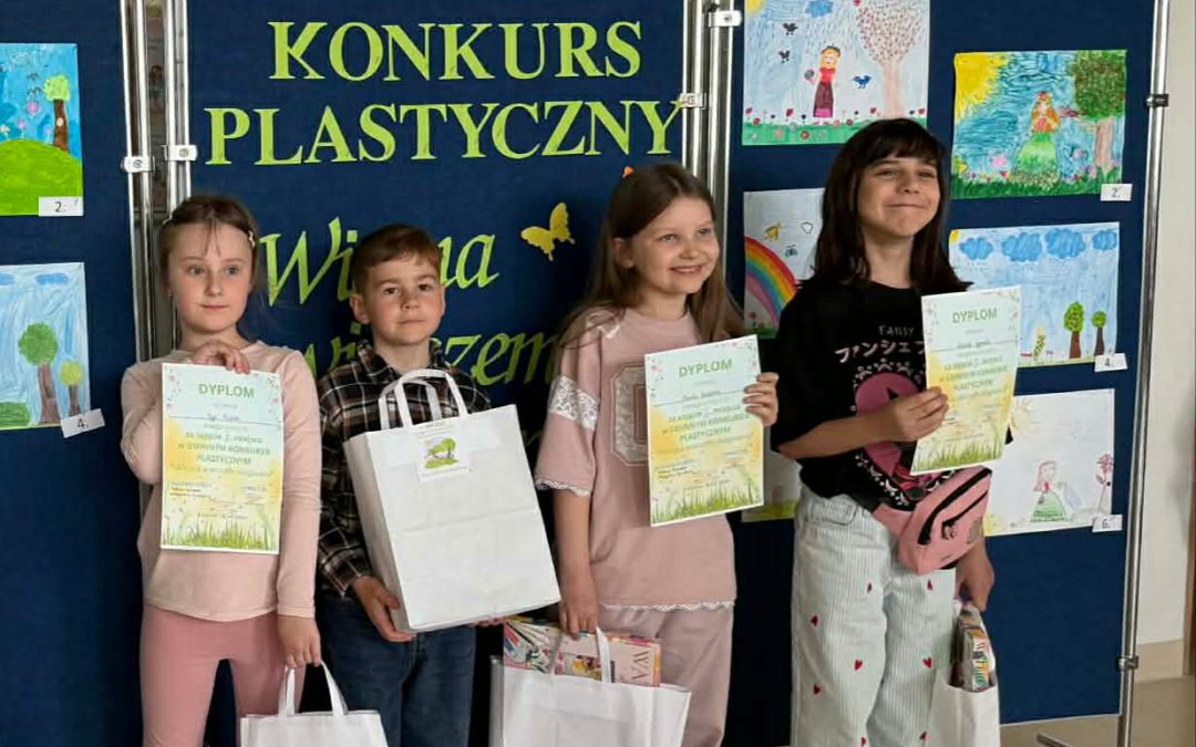 III Gminny Konkurs Plastyczny „Wiosna wierszem malowana”